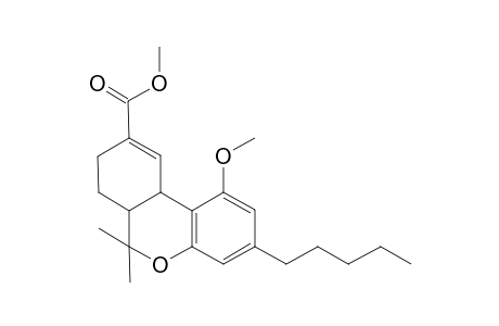 Tetrahydro-3-pentyl-5-methoxy-7-methoxycarbonyl-10,10-dimethyldibenzo[b,d]pyran