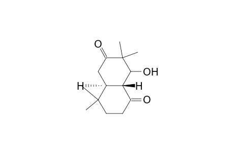 4,4,7,7-Tetramethyl-8-hydroxy-trans-decalin-1,6-dione