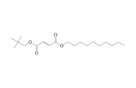 Fumaric acid, decyl neopentyl ester