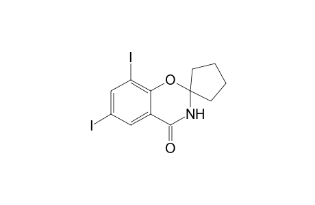 6,8-Diiodospiro[1,3-benzoxazine-2,1'-cyclopentan]-4(3H)-one