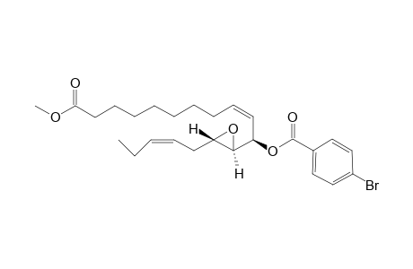 Methyl 12(R),13(S)-epoxy-11(R)-[(p-bromobenzoyl)oxy]-9(Z),15(Z)-octadecadienoate