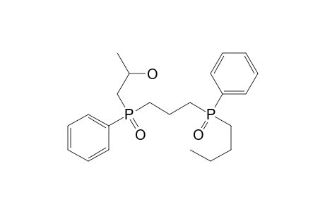 2-Propanol, 1-[[3-(butylphenylphosphinyl)propyl]phenylphosphinyl]-