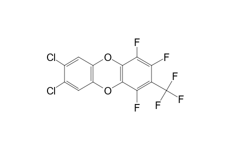 7,8-Dichloro-1,2,4-trifluoro-3-(trifluoromethyl)oxanthrene