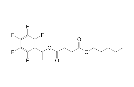 Succinic acid, 1-(pentafluorophenyl)ethyl pentyl ester