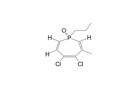 1-PROPYL-4,5-DICHLORO-3-METHYLPHOSPHEPINE 1-OXIDE