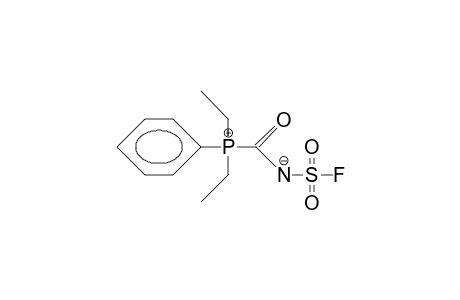 N-(Diethyl-phenyl-phosphoniocarbonyl)-fluorosulfonamidate