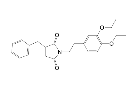 Pyrrolidine-2,5-dione, 3-benzyl-1-[2-(3,4-diethoxyphenyl)ethyl]-