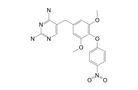 2,4-Diamino-5-[3,5-dimethoxy-4-[p-nitrophenoxy]benzyl]pyrimidine