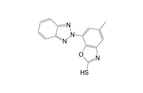 7-Benzotriazol-2-yl-5-methyl-benzooxazole-2-thiol