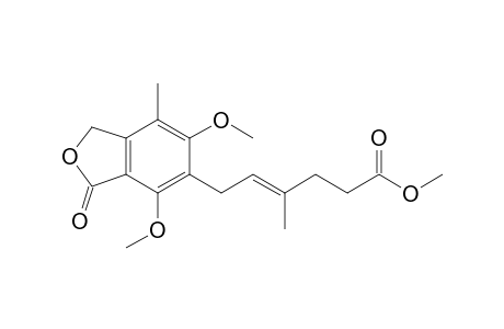 (E)-6-(3-keto-4,6-dimethoxy-7-methyl-phthalan-5-yl)-4-methyl-hex-4-enoic acid methyl ester