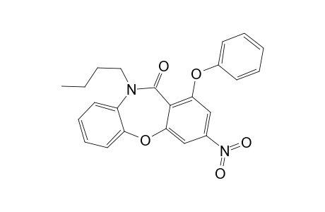 10-Butyl-3-nitro-1-phenoxydibenzo[b,f][1,4]oxazepin-11(10H)-one