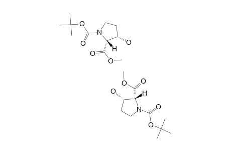 METHYL-(2R,3S)-1-(TERT.-BUTOXYCARBONYL)-3-HYDROXYPYRROLIDINE-2-CARBOXYLATE