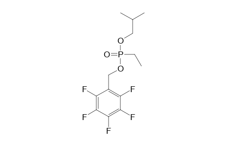 Isobutyl pentafluorobenzyl ethylphosphonate