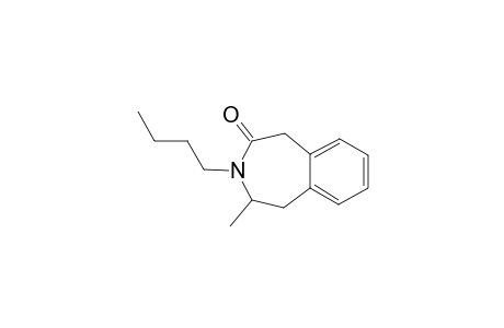 3-BUTYL-4-METHYL-1,3,4,5-TETRAHYDRO-3-BENZAZEPIN-2-ONE