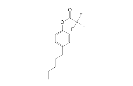 4-N-Pentylphenol, trifluoroacetate ester