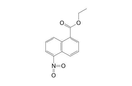 5-nitro-1-naphthoic acid, ethyl ester