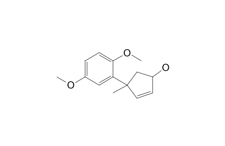 4-(2,5-Dimethoxyphenyl)-4-methylcyclopent-2-en-1-ol