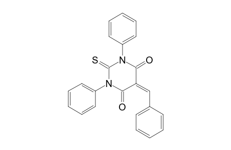 1,3-Diphenyl-5-(phenylmethylene)-2-sulfanylidene-1,3-diazinane-4,6-dione