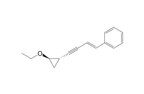 (E)-[4-(trans-2-Ethoxycyclopropyl)but-1-en-3-ynyl]benzene