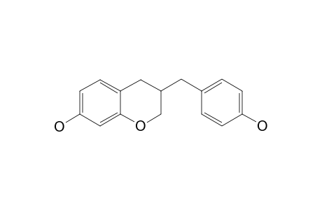 7-HYDROXY-3-(4-HYDROXYBENZYL)-CHROMANE