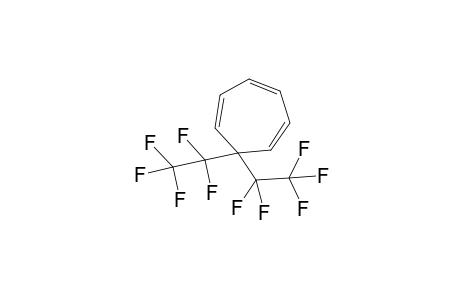 7,7-BIS-(PENTAFLUOROETHYL)-1,3,5-CYCLOHEPTATRIENE