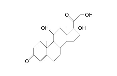 Pregn-4-ene-3,20-dione, 11,17,21-trihydroxy-, (11.beta.)-