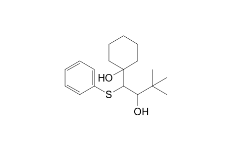 1-[(2-Hydroxy-3,3-dimethyl-1-phenylsulfanyl)butyl]cyclohexanol isomer