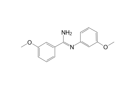 3-Methoxy-N'-(3-methoxyphenyl)benzimidamide