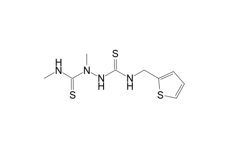 1,3-dimethyl-2,5-dithio-6-(2-thenyl)biurea