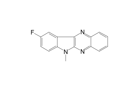 6H-Indolo[2,3-b]quinoxaline, 9-fluoro-6-methyl-