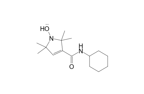 3-(N-Cyclohexyl)aminocarbonyl-2,2,5,5-tetramethyl-3-pyrrolin-1-yloxy