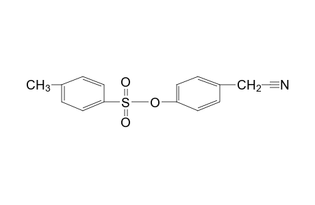 (p-hydroxyphenyl)acetonitrile, p-toluenesulfonate (ester)