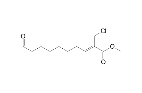 Methyl 2-chloromethyl-9-formyl-2(Z)-nonenoate