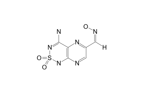 4-AMINO-6-[(HYDROXYAMINO)-METHYL]-1H-PYRAZINO-[2,3-C]-1,2,6-THIADIAZINE-2,2-DIOXIDE;Z-ISOMER