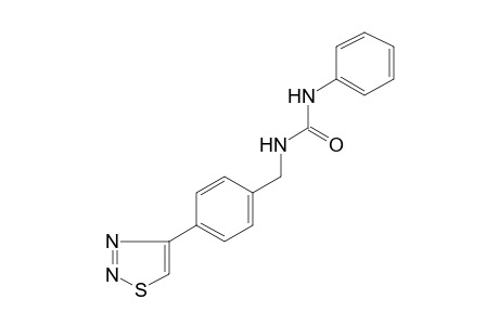 1-phenyl-3-[p-(1,2,3-thiadiazol-4-yl)benzyl]urea