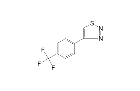 4-(alpha,alpha,alpha-TRIFLUORO-p-TOLYL)-1,2,3-THIADIAZOLE