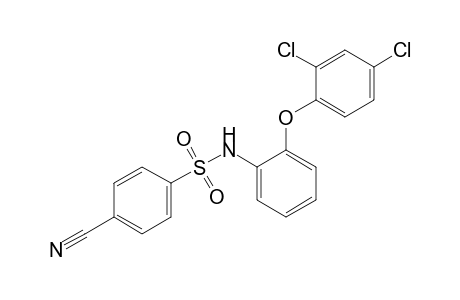 4-cyano-2'-(2,4-dichlorophenoxy)benzenesulfonanilide