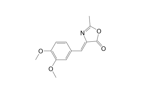 2-Methyl-(4Z)-(3,4-dimethoxybenzylidene)-5(4H)-oxazolone