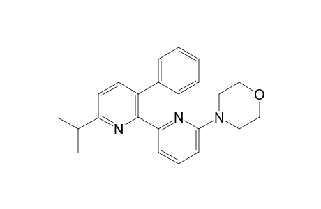 4-(6'-isopropyl-3'-phenyl-[2,2'-bipyridin]-6-yl)morpholine