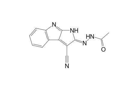 N'-(3-Cyanopyrrolo[2,3-b]indol-2(1H)-ylidene)-acetohydrazide