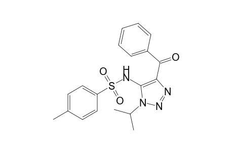 4-Benzoyl-1-isopropyl-5-tosylamino-1H-1,2,3-triazole