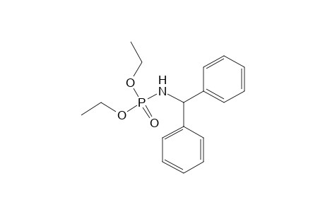 (diphenylmethyl)phosphoramidic acid, diethyl ester