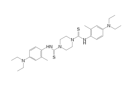 4',4''-bis(diethylamino)-2',2''-dimethyldithio-1,4-piperazinedicarboxanilide