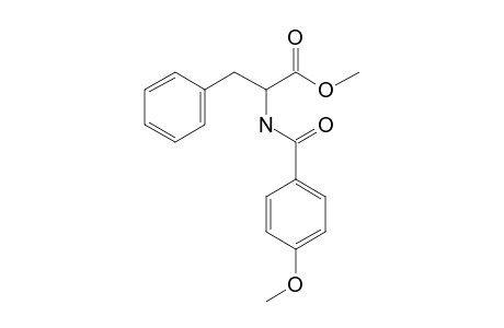 L-Phenylalanine, N-(p-anisoyl)-, methyl ester