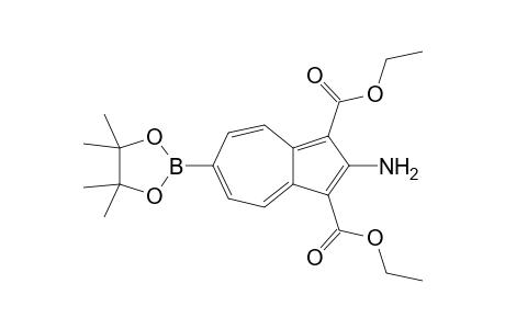 2-(2-Amino-1,3-bisethoxycarbonyl-6-azulenyl)-4,4,5,5-tetramethyl-1,3,2-dioxaborolane