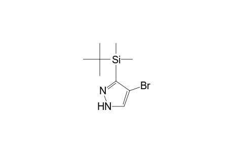 4-Bromo-3(5)-(T-butyl-dimethyl-silyl)-pyrazole