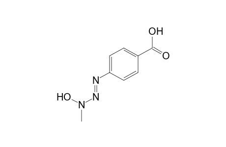p-(3-hydroxy-3-methyl-1-triazeno)benzoic acid