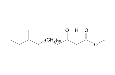 3-Hydroxy-16-methyl methyl octadecanoate