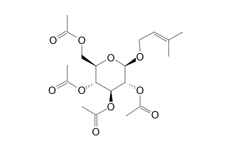 Prenyl glucoside, tetraacetate