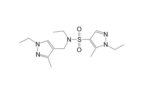 1H-pyrazole-4-sulfonamide, N,1-diethyl-N-[(1-ethyl-3-methyl-1H-pyrazol-4-yl)methyl]-5-methyl-